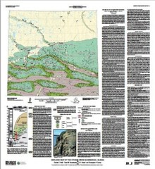 USGS Geologic Map of the Utukok River Quadrangle, Alaska with Storage Sleeve