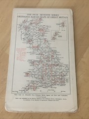 Ordnance Survey Hastings Sheet 184 One Inch Map 1959 Seventh Series