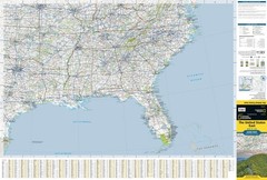 United States: East Map (National Geographic Guide Map)