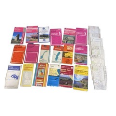 Vintage Ordnance Survey Road Map JobLot UK Europe AA Esso Imray Bundle Approx 25