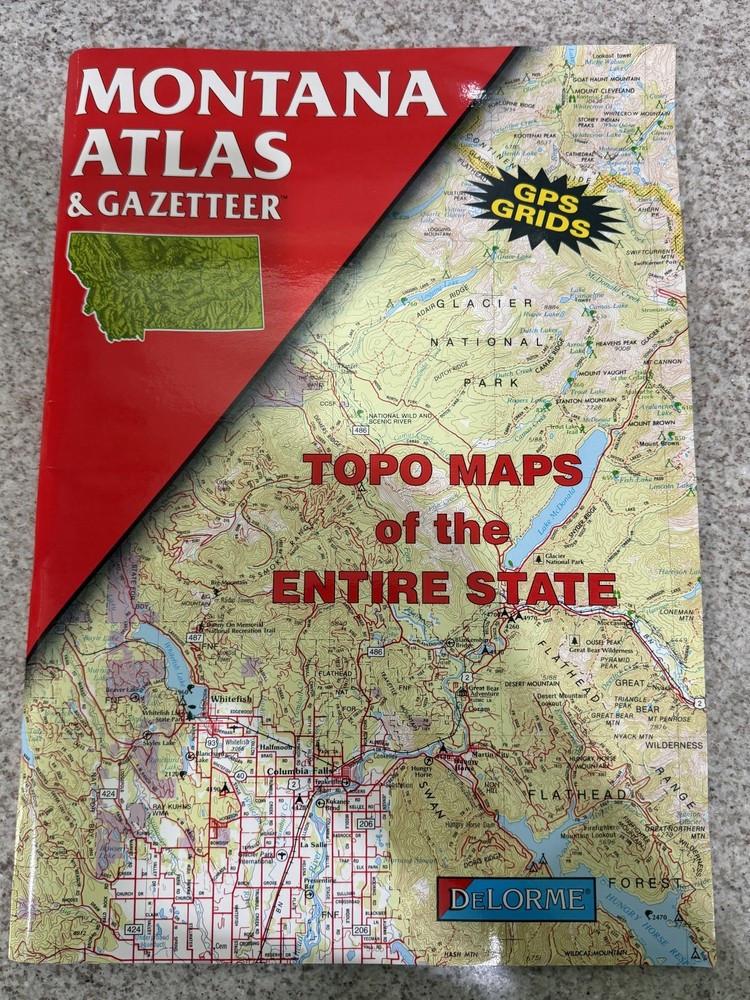 DeLorme Montana Atlas & Gazetteer