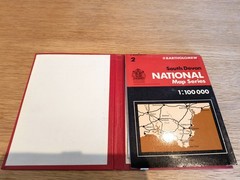 Bartholomew National Map Series South Devon sheet 2 Red cover