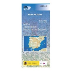 Spain Tenerife Map 1096-I/II: Guía De Isora walking hiking 1:25K