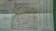 Ordnance Survey Map Cotswolds 1985 Cirencester Broadway Bourton Stow Cheltenham
