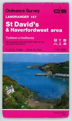 3 OS Landranger & Maps 157 158 160 Wales, St David’s Brecon Beacons Tenby