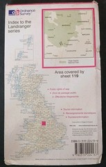Ordnance Survey Set Of Seven Maps