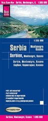 Reise Know-How Verlag Peter Serbia, Montenegro, Kosovo (1:385 (Map) (UK IMPORT)