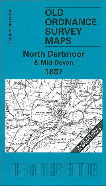 North Dartmoor & Mid Devon 1887 One Inch Sheet 324 by Tom Greeves