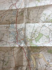 2009 Ordnance Survey Explorer Map 208 Bedford & St Neots inc Sandy & Biggleswade