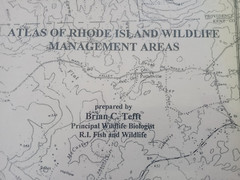 Atlas of Rhode Island Wildlife Management Areas Map Book Brian C. Tefft 1996