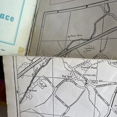 Vintage WOKINGHAM Barrett’s STREET MAP of c 1970