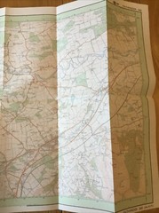 1989 Ordnance Survey Pathfinder Map 360 NN 81/91 Auchterarder And Muthill
