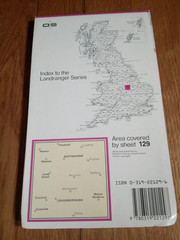 Vintage Ordnance Surveys Maps UK Great Britain 1980s LOT of 6 OS (Free Ship US)