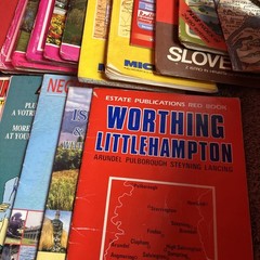 Maps, 25 Various Large Maps, Good Condition, Great Gift, Free Postage