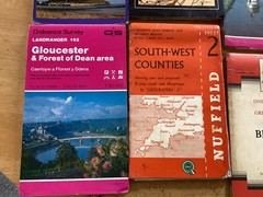 ordnance survey maps bundle South West Counties Abergavenny Black Mountains