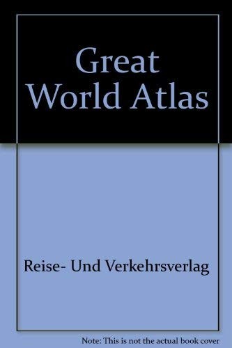 THE GREAT WORLD ATLAS By American Map Corporation – Hardcover **Excellent**