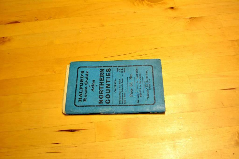 Halford’s Route Guide and Atlas of Northern Counties No. 4, , Very Good Book