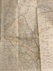 1955 Ordnance Survey One Inch Seventh Series Map 90 Wensleydale (incl Askrigg )