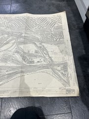 Ordinance Survey Large Scale 25 Inch Map London Sheet 4/6 Middlesex Sheet 16 /6￼