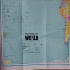The Times Map of the World (Fourth Edition, Bartholomew 1994).