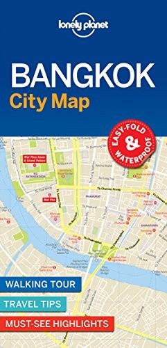 Lonely Planet Bangkok City Map by Lonely Planet Sheet map, folded Book The Fast