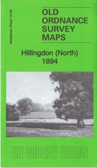 Hillingdon (North) 1894 Middlesex Sheet 14.04 by Pamela Taylor