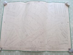 VINTAGE OS LARGE SCALE MAP LONDON WEST HILL AREA 1 : 1,056 1915 Rev 1938