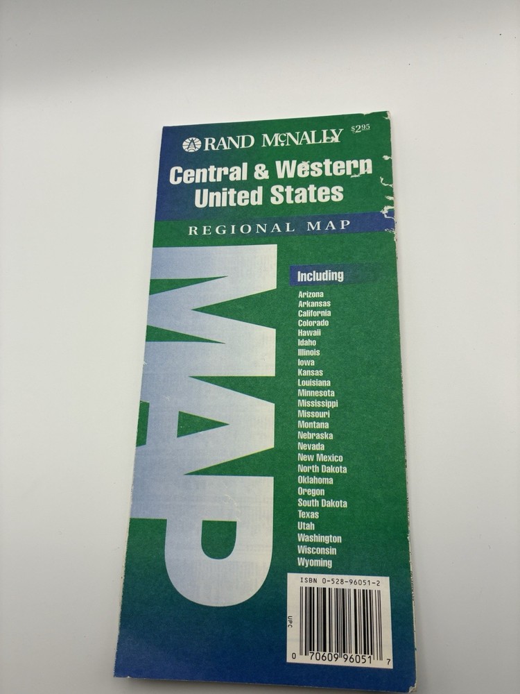 1993 RAND MCNALLY CENTRAL AND WESTERN UNITED STATES
