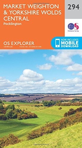 Market Weighton & Yorkshire Wolds Centra… by Ordnance Survey Sheet map, folded