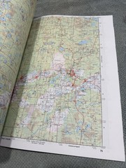 Large DeLorme Minnesota Atlas & Gazetteer Softcover 2006 Large Size