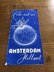 Rare Vintage Amsterdam Guide Circa 1960.