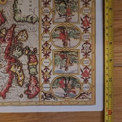 Tudor map of the British Isles by John Speed