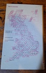 Loch Rannoch Ordance Survey map Sheet no 42 (special library edition)