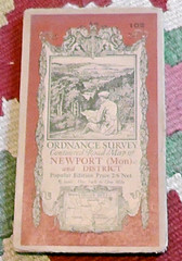 1933 Ordnance Survey, One Inch, Map 102, Newport & District