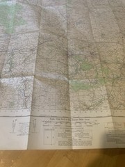 Ordnance Survey One Inch Map 77 Hexham OS