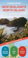 Lonely Planet New Zealand’s North Island Planning Map by Lonely Planet Folded Bo