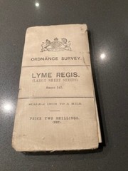 Ordnance Survey Large Sheet Series Map Of Lyme Regis Sheet 142 – 1” To A Mile