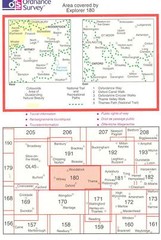 ORDNANCE SURVEY EXPLORER MAP: OXFORD, Witney & Woodstock