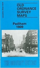 Padiham 1909: Lancashire Sheet 63.04 (Old … by Siddall, Jean Sheet map, folded
