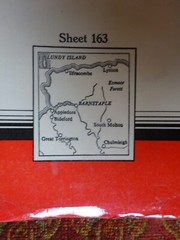 OLD OS Map BARNSTAPLE ILFRACOMBE APPLEDORE BIDDEFORD LUNDY CHULMLEIGH 1960