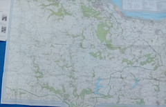 Exmoor Ordnance Survey Outdoor Leisure 9, 4cm- 1km 2.5in to 1 mile DOUBLE SIDED