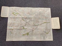 1947 Ordnance Survey Popular Edition One Inch Map 26 Loch Maree And Achnasheen
