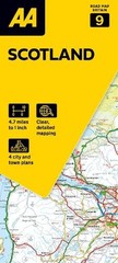 AA Publishing AA Road Map Scotland (Map) AA Road Map Britain series