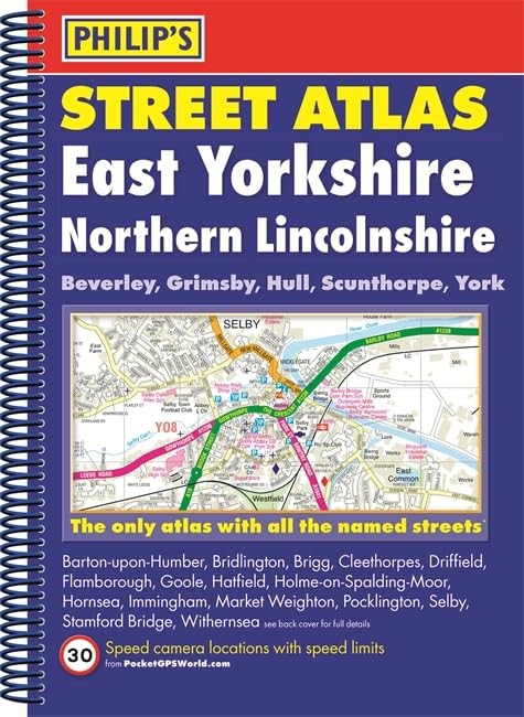 Philip’s Street Atlas East Yorkshire and Northe… by Philip’s Maps Spiral bound