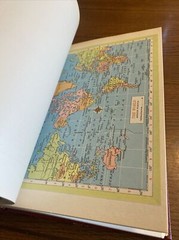 Vintage 1957 New Human Interest Library Volume VII Atlas School Guide Index