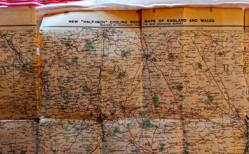 Bacon half Inch Map 6 of 33 Leeds Area