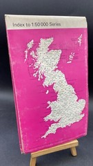 Historic Ordnance Survey Map Sheet 104 (1:50 000) 1974 1st Series Leeds Bradford
