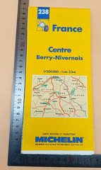 238 France Centre Berry And 239 Nivernais Auvergne Limousin Michelin PB