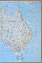 AAT Kings Map of Australia • Scale – 1:5,800,000 (2009).