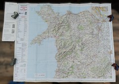OS Touring Map & Guide 10 SNOWDONIA & NORTH WALES Eryri a Gogledd Cymru 1994